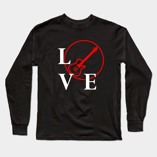 I love to play Bass for Bass player music lover Long Sleeve T-Shirt by Jose Luiz Filho